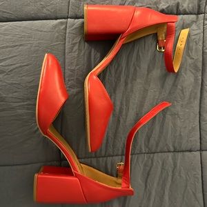 Lulus heels SIZE: 11 COLOR: red